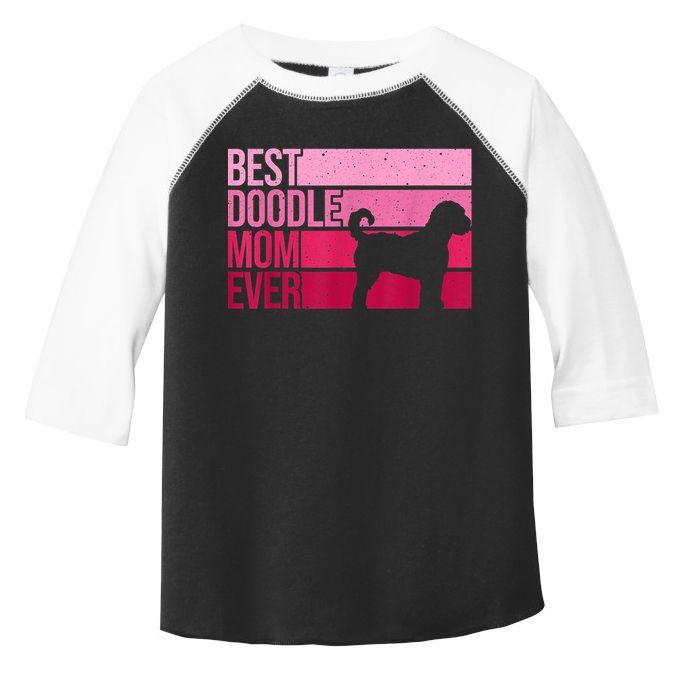 Cool Doodle Mom Art Women Aussiedoodle Goldendoodle Dog Toddler Fine Jersey T-Shirt