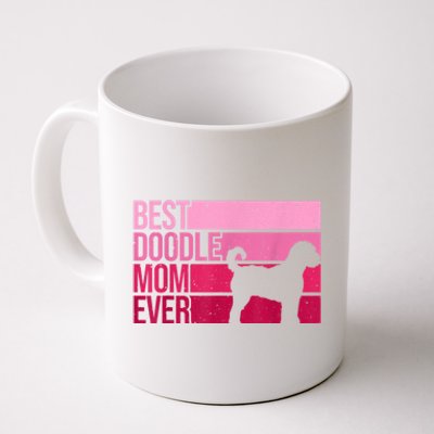 Cool Doodle Mom Art Women Aussiedoodle Goldendoodle Dog Coffee Mug