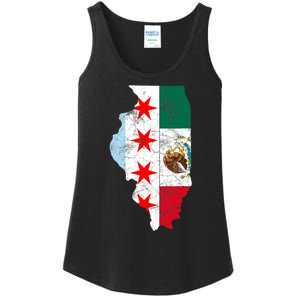 Cinco De Mayo Chicago Mexican Flag Women Gift Ladies Essential Tank