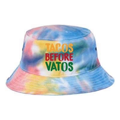 Cinco De Mayo S Tacos Before Vatos Funny Mexican Tees Tie Dye Newport Bucket Hat