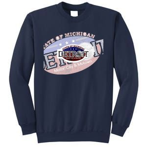 Cool Detroit Motor City Motown Logo Sweatshirt