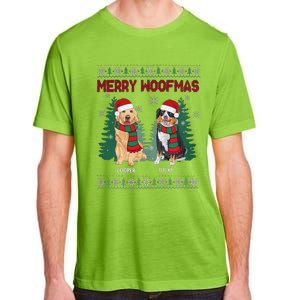 Christmas Dog Merry Woofmas Adult ChromaSoft Performance T-Shirt