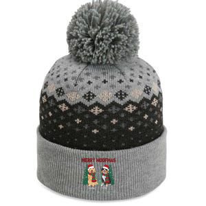 Christmas Dog Merry Woofmas The Baniff Cuffed Pom Beanie