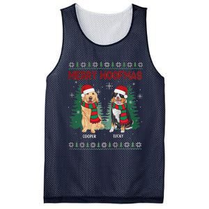 Christmas Dog Merry Woofmas Mesh Reversible Basketball Jersey Tank