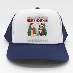 Christmas Dog Merry Woofmas Trucker Hat