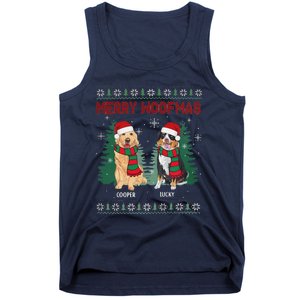 Christmas Dog Merry Woofmas Tank Top