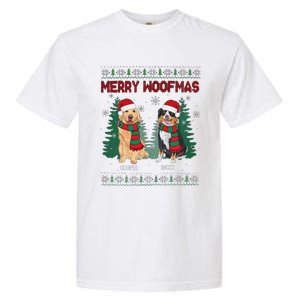 Christmas Dog Merry Woofmas Garment-Dyed Heavyweight T-Shirt