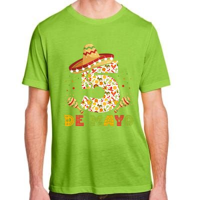 Cinco De Mayo Celebration Graphic Adult ChromaSoft Performance T-Shirt