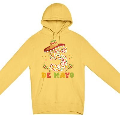 Cinco De Mayo Celebration Graphic Premium Pullover Hoodie