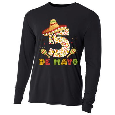 Cinco De Mayo Celebration Graphic Cooling Performance Long Sleeve Crew