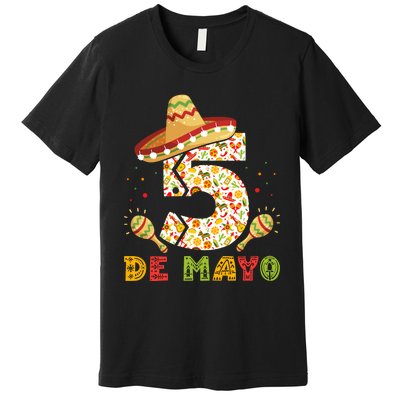 Cinco De Mayo Celebration Graphic Premium T-Shirt