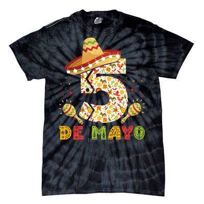 Cinco De Mayo Celebration Graphic Tie-Dye T-Shirt