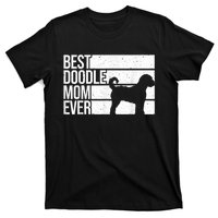 Cool Doodle Mom Art Women Aussiedoodle Goldendoodle Dog T-Shirt