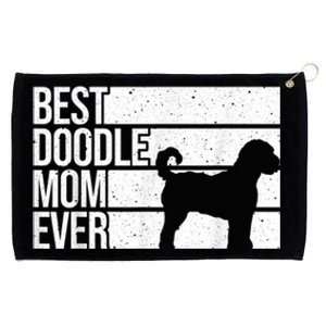 Cool Doodle Mom Art Women Aussiedoodle Goldendoodle Dog Grommeted Golf Towel