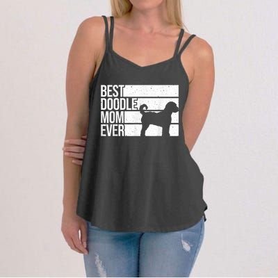 Cool Doodle Mom Art Women Aussiedoodle Goldendoodle Dog Women's Strappy Tank