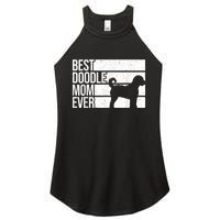 Cool Doodle Mom Art Women Aussiedoodle Goldendoodle Dog Women's Perfect Tri Rocker Tank