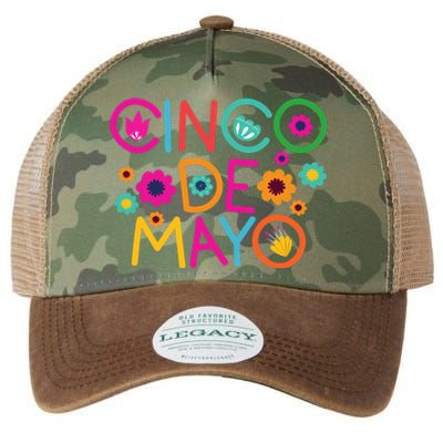 Cinco De Mayo Colorful Celebration Legacy Tie Dye Trucker Hat