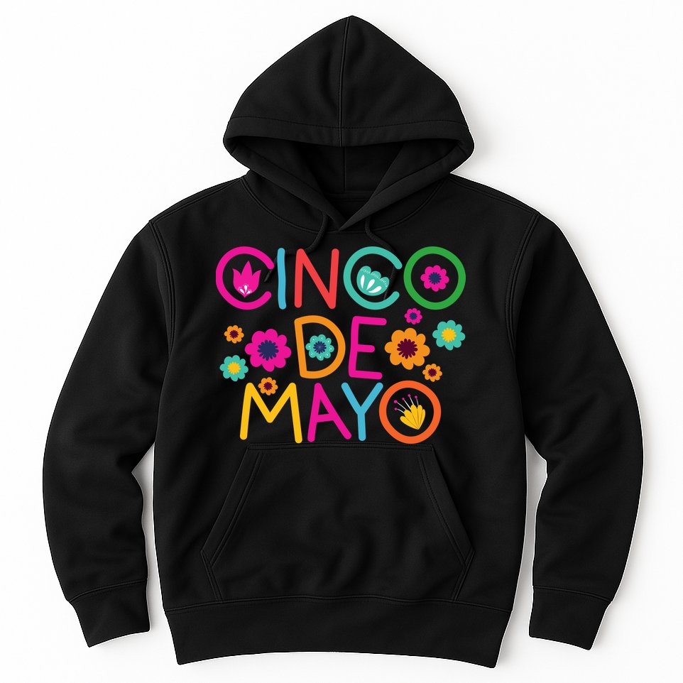 Cinco De Mayo Colorful Celebration Hoodie