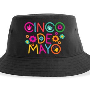 Cinco De Mayo Colorful Celebration Sustainable Bucket Hat