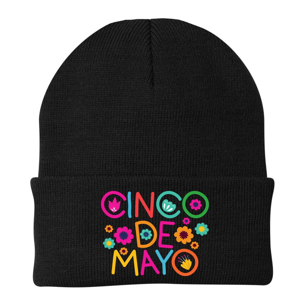 Cinco De Mayo Colorful Celebration Beanie