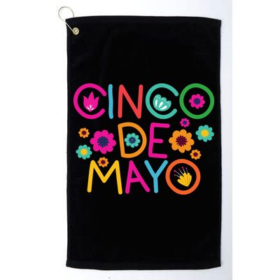 Cinco De Mayo Colorful Celebration Golf Towel