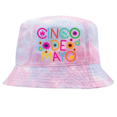 Cinco De Mayo Colorful Celebration Tie-Dyed Bucket Hat