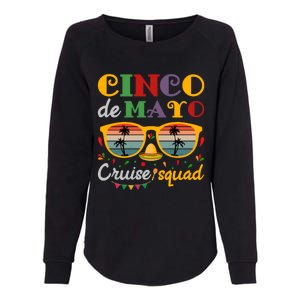 Cinco De Mayo Cruise Squad Fiesta Graphic Womens California Wash Sweatshirt