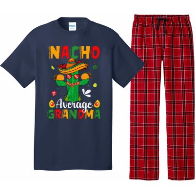 Cinco De Mayo Nacho Average Grandma Nachos Lover Matching Pajama Set