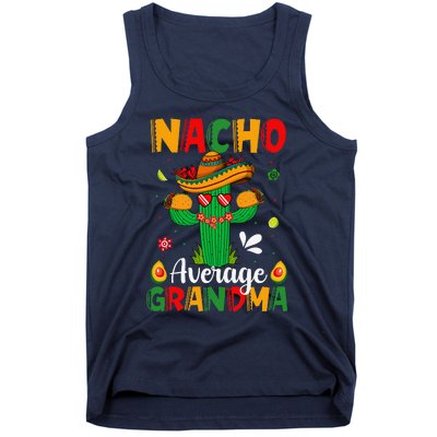 Cinco De Mayo Nacho Average Grandma Nachos Lover Matching Tank Top