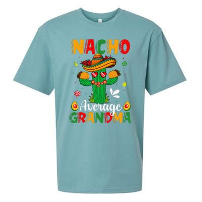 Cinco De Mayo Nacho Average Grandma Nachos Lover Matching Sueded Cloud Jersey T-Shirt