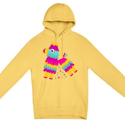 Cinco De Mayo Colorful Pinata Premium Pullover Hoodie