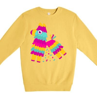 Cinco De Mayo Colorful Pinata Premium Crewneck Sweatshirt