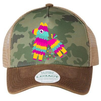 Cinco De Mayo Colorful Pinata Legacy Tie Dye Trucker Hat