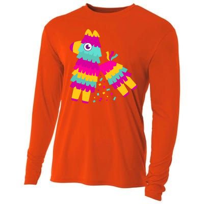 Cinco De Mayo Colorful Pinata Cooling Performance Long Sleeve Crew