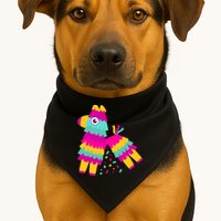 Cinco De Mayo Colorful Pinata USA-Made Doggie Bandana