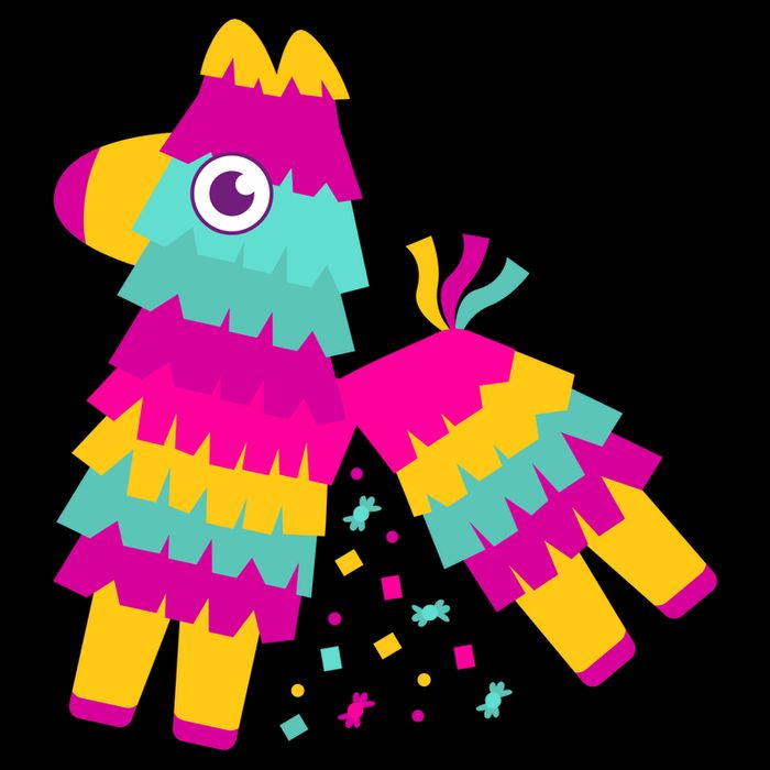 Cinco De Mayo Colorful Pinata USA-Made Doggie Bandana