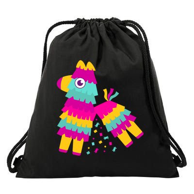Cinco De Mayo Colorful Pinata Drawstring Bag