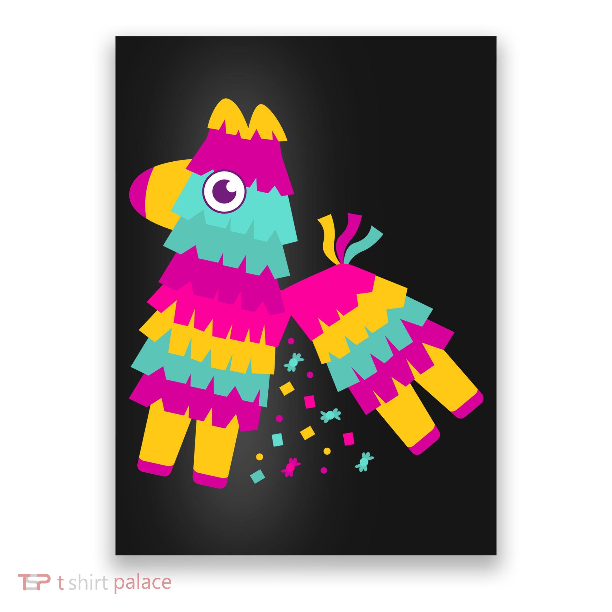 Cinco De Mayo Colorful Pinata Poster
