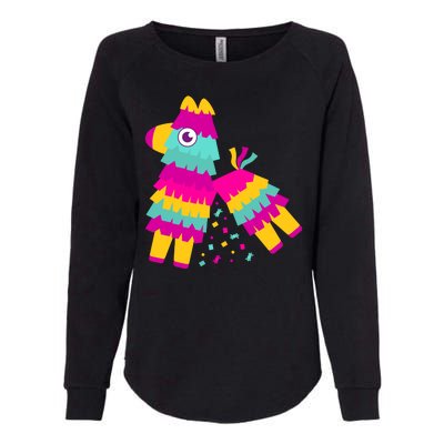 Cinco De Mayo Colorful Pinata Womens California Wash Sweatshirt