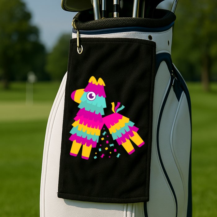 Cinco De Mayo Colorful Pinata Golf Towel