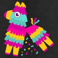 Cinco De Mayo Colorful Pinata Golf Towel