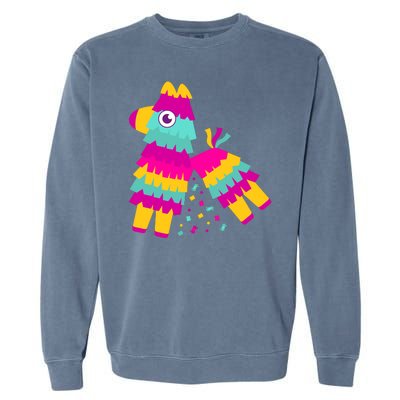 Cinco De Mayo Colorful Pinata Garment-Dyed Sweatshirt