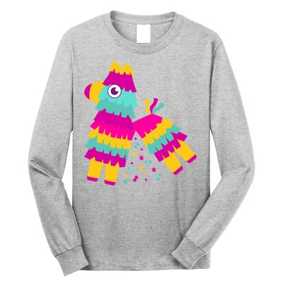 Cinco De Mayo Colorful Pinata Long Sleeve Shirt