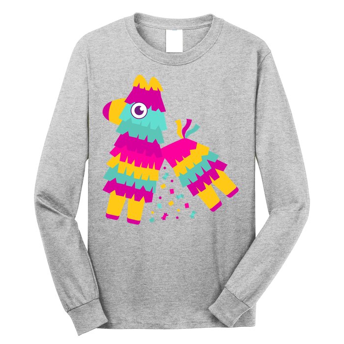 Cinco De Mayo Colorful Pinata Long Sleeve Shirt