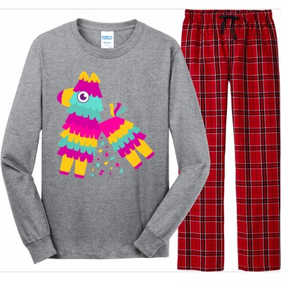 Cinco De Mayo Colorful Pinata Long Sleeve Pajama Set