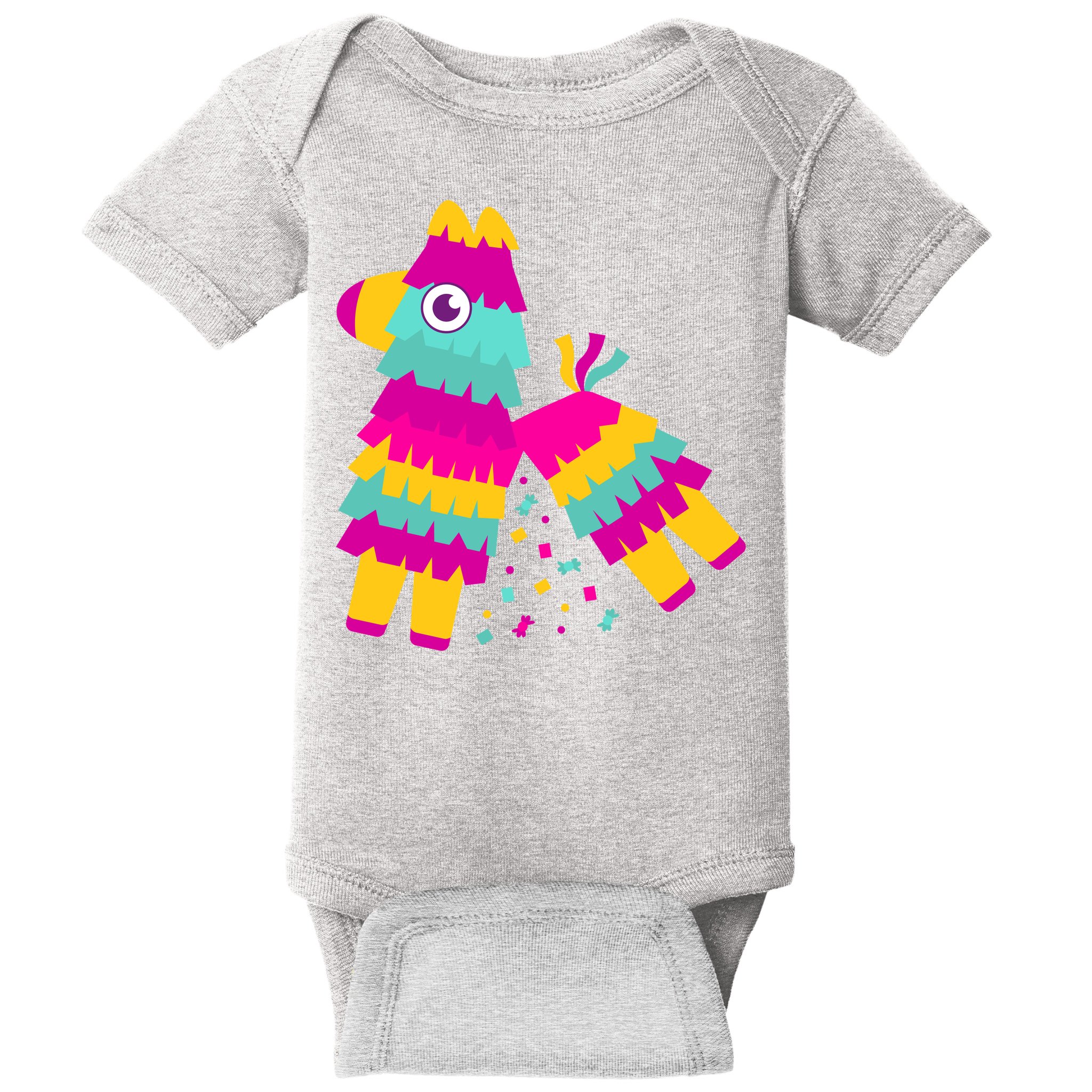 Cinco De Mayo Colorful Pinata Baby Bodysuit