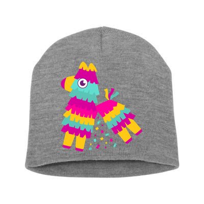 Cinco De Mayo Colorful Pinata Short Acrylic Beanie