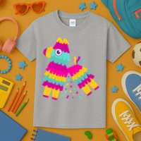 Cinco De Mayo Colorful Pinata Kids T-Shirt