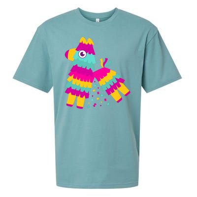 Cinco De Mayo Colorful Pinata Sueded Cloud Jersey T-Shirt