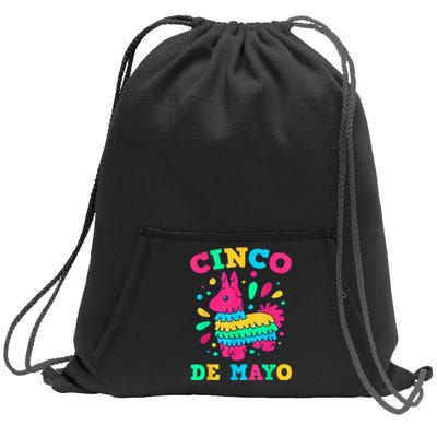 Cinco De Mayo Fiesta Party Time 5th of May Mexican Pride Sweatshirt Cinch Pack Bag